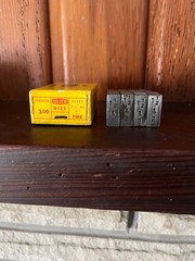 NOS Oster 1-1/2&Prime; to 2&Prime; Series 300 Pipe Threading Die Set, All 4 unused