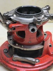 RIDGID 65R 1&Prime; TO 2&Prime; PIPE THREADER NICE DIES No Handle 65-R #2