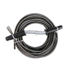 Drain Auger 25ft Manual Drain Snake Clogs Hand Crank High Carbon Steel Cable New