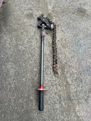 RIDGID Model 206 Cast Iron Chain Soil Pipe Cutter