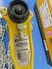 Premium Chain Hoist with Overload Protection 0.75 ton