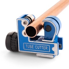 Mini Copper Pipe Tubing Cutter Tool &ndash; 1/8&Prime; to 1 (3-28mm) Mini, Blue