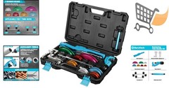 Tube Bender Set Aluminum Alloy 1/4-7/8 inch Pipe Bending and Cutting Tools