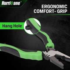 6&Prime; Stripped Screw Extractor Pliers, Pro Linesman Pliers with Non-Slip Jaws, Remo