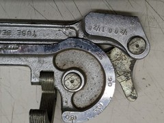 The Ridge Tool Co Ridgid Pipe Tube Bender 1/2 No. 398 Made USA Chrome Clean