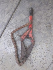 WHEELER MFG. CORP. LONG CHAIN SOIL PIPE CUTTER PLUMBING
