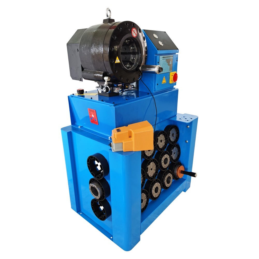 220V Hose Crimper High Pressure Hydraulic Hose Crimping Machine Pipe Shrinking