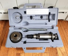 RIDGID 918 DRIVE & GROOVE ROLL SET WITH CASE 2-6 SCH 10-40-50-150 MM