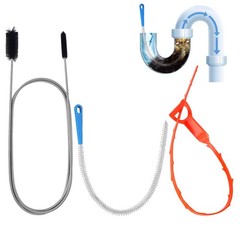 P Trap Cleaner Set,3 IN 1 P Trap Brush