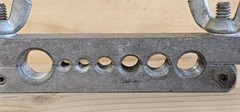 Vtg Chicago Specialty Mfg Flange Flaring Tool Clamp Holder Hardware USA