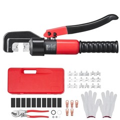 Crimping Tool Battery Lug Hydraulic Crimper AWG12-2/0 Terminal with Pliers