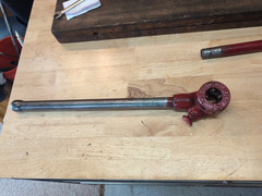 RIDGID Manual Ratchet Pipe Threader Head 3/4 Die USA