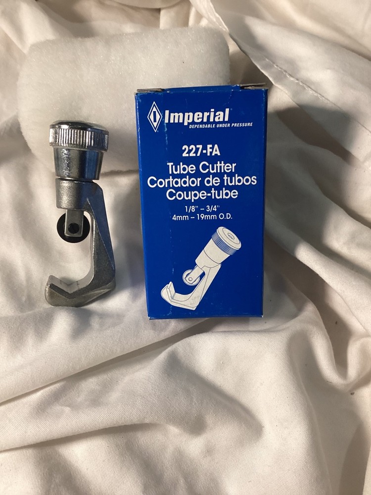 Imperial Tool 227-FA Tube Cutter for 1/8 &ndash; 3/4 O.D. Tubing