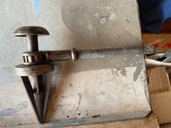 Vintage Ratcheting Pipe Reamer Tool Head 1/8 &ndash; 2