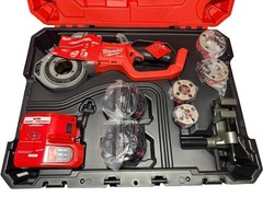 Milwaukee 2870-22 M18 FUEL Compact Pipe Threader w/ ONE-KEY w/ 1/2&Prime; &ndash; 1-1/4&Prime; Com