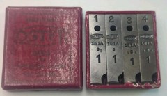 Vintage Genuine OSTER Dies for Nos. 1&1A Leader Die Stocks ~ Size 1&Prime;