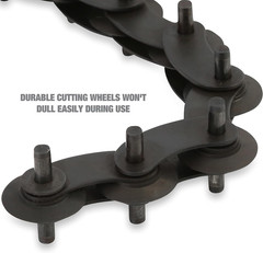 27045 Exhaust Cutter, Cuts 3/4&Prime; to 3-1/4&Prime; Pipe, Durable Chain Cutter Tool, Easy