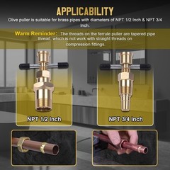 Olive Ferrule Puller &ndash; Durable, Corrosion-Resistant Tool for Effortless Use