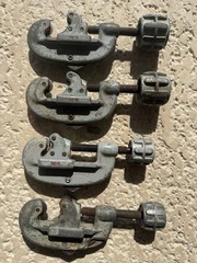 (4) RIDGID No. 15 Plumbing Pipe & Tubing Cutter 3/16&Prime; to 1-1/8&Prime;