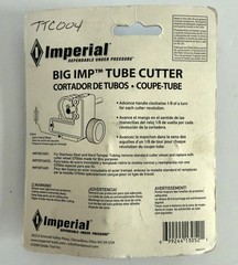 IMPERIAL TUBE CUTTER LOT of 4 CUTTERS and 3 SERVICE KITS BLADES PIPE HVAC