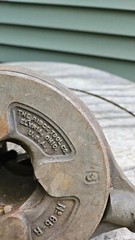ANTIQUE RIDGID TOOL CO NO.65-R RIGID 1&Prime; TO 2&Prime; RATCHET PIPE THREADER