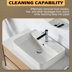 Flexible Long Sink Drainage Tool, AC Drain Cleaning Tool, Removal of AC block&hellip;