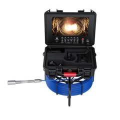 40M Sewer Camera Pipe Inspection Camera with 512HZ Locator Self-Leveling Counter
