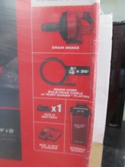 Milwaukee Drain Snake Drain Cleaner with Cable M18 Fuel CABLE 5/16&times;35 2772A-21