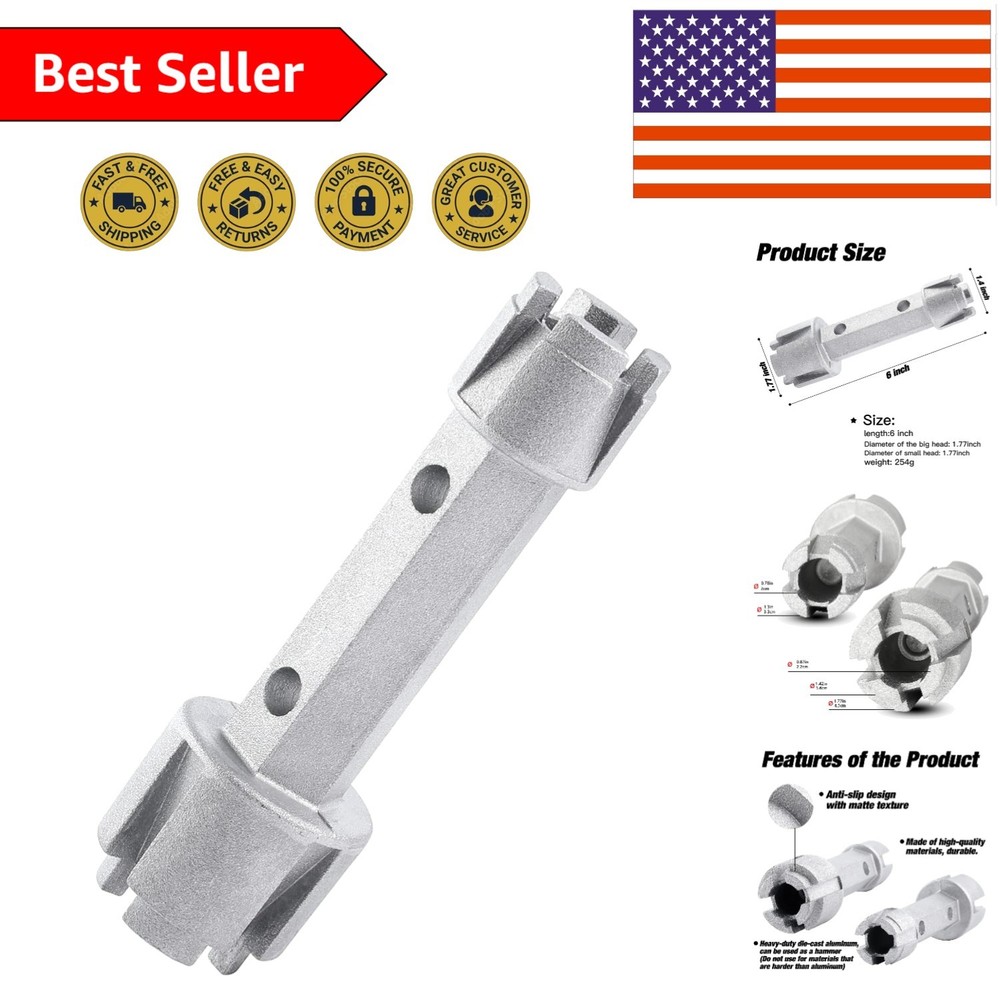 Effortless Tub Drain Installation Tool &ndash; 2000 kg-cm Torque for Old Drain Removal