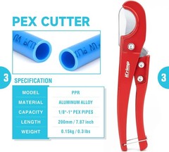 iCrimp Ratcheting Pex Expansion Tool Kit Auto Rotation PEX-a Tubing Expander,&hellip;