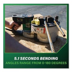 Metabo HPT 8 Amp 16mm (5/16 in.) Portable Rebar Bender and Cutter VB16Y New