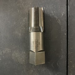 Irwin Hanson High Carbon Steel SAE Pipe Tap 1/2-14 NPT PIPE