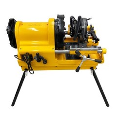220V Electric Pipe Threader Machine 1HP Threading Cutter 1/2&Prime;-4&Prime; Tube Cutting Cu