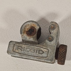 Vintage Rigid No. 104 Tube Cutter Ridge Tool Co