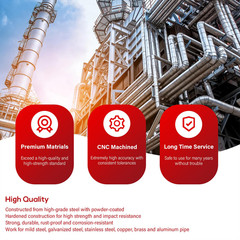 For NPT with Hole Saws / Arbor 08350 DM3MECH Mechanical Hot Tapping Machine