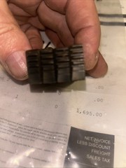 RIDGID 48645 7/8-9 UNC, HIGH SPEED 500B BOLT DIE SET
