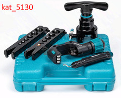 HVAC Flaring Tool Kit, 45&deg; Eccentric Flare Tool for 1/4-3/4in Copper Pipe