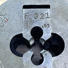 GTD Greenfield Die Little Giant 5/16&Prime; NF 24 Insert Die Collet OD 2&rdquo; USA Made