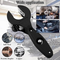 Ratcheting Tubing Cutter, Adjustable Ratchet Type Pipe Cutter (5/16&Prime; to 1-1/8&Prime;)