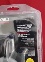 Ridgid 32920 model 15 Screw Feed Tubing Cutter, 3/16&Prime; To 1-1/8&Prime; Tube Cutter USA.