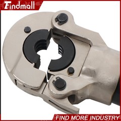 Findmall 8Mt Hydraulic Clamp Copper Tube Crimper with 4 Dies (16mm-32mm)