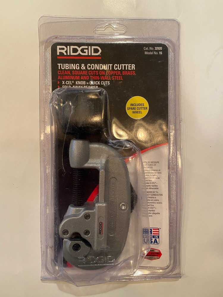 Ridgid 32920 15 Tubing Cutter (3/16&Prime; &ndash; 1-1/8&Prime;)