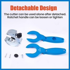 Ratcheting Tubing Cutter, Tube Cutter 5/16&Prime; to 1-1/8&Prime;, 2 in 1 Close Quarters &hellip;