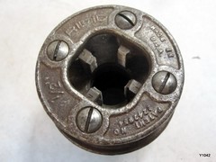 Ridgid 111-R 1/2&Prime; NPT 37040 Ratchet Pipe Threader Die Head Used