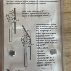 NOS Empire Tube Bender -Bends up to 1/8&rdquo;-1/2&rdquo; Thin wall Tubing 2884