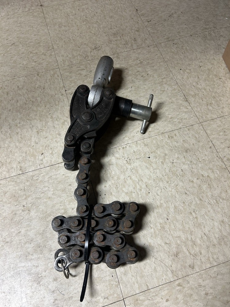 RIDGID No. 246 Chain Pipe Vise with Handle Pipe Holding Tool