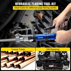 Hydraulic Flaring Tool Kit, 45&deg; Double Flaring Tool