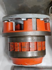 6 Piece Die Set Manual Ratchet Pipe Threader 1/2 to 2 inch with case