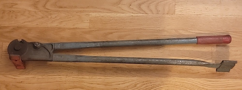 Vintage MCC AB-3W Rebar / ROD CUTTER 30&Prime; Length &ndash; Made in Japan