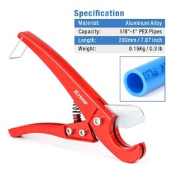 IWISS iCrimp PEX Pipe Cutters Tool for Cutting Small, Original Version